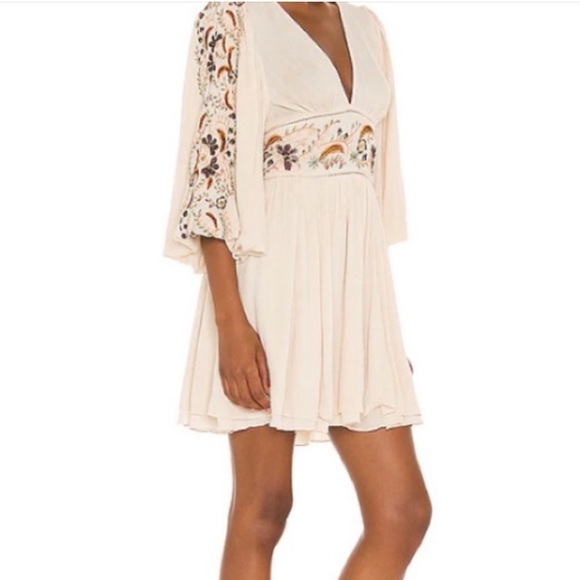 FP x Revolve Moroccan Gemstone Mini Dress in Tea Combo - Picture 3 of 6